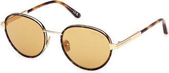 Tom Ford Round-frame Sunglasses - Brown - One Size