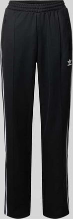 adidas Originals Trainingshose mit elastischem Bund und Label-Detail in Black, Größe XS