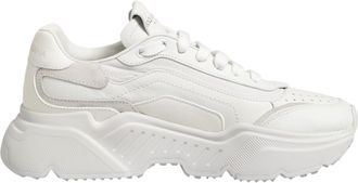 Dolce & Gabbana White Leather Daymaster Low Top Sneakers Womens Shoes (Pre-Owned)