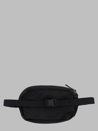 Stone Island Mens Belt Bag Nylon Metal Black Polyamide
