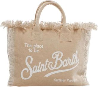 MC2 Saint Barth Tote Bags, female, Beige, Size: ONE SIZE Colette 11