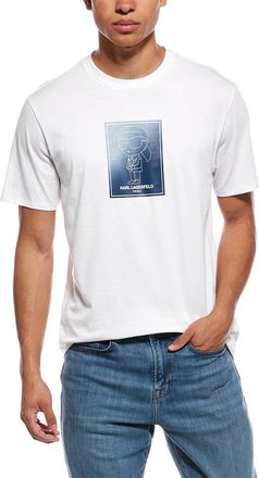 Karl Lagerfeld Karl Lagerfeld Ombre Square T-Shirt
