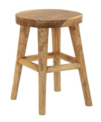 Mauro Ferretti Taburete de madera reciclada cm &oslash; 40x55