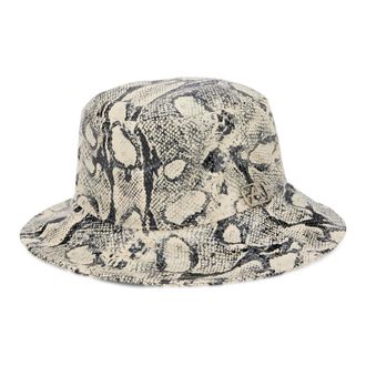 Alberta Ferretti Python Bucket Hat - female - Alberta Ferretti - Accessories - Multicolor - S - Accessories