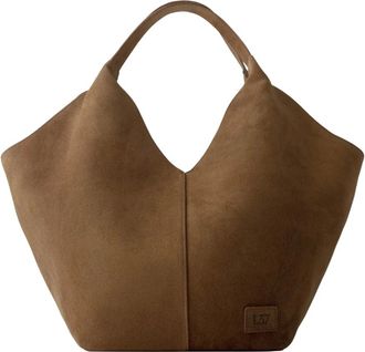L37 Tassen, Dames, Bruin, ONE Size, Leer, Nothing Left to Prove Tote
