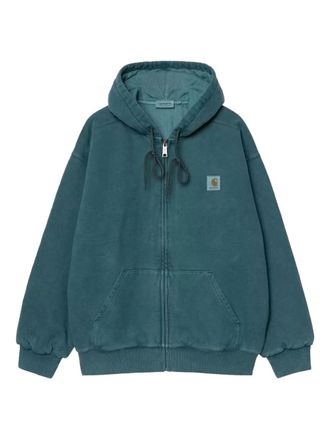 Carhartt Work in Progress Vista zip-fastening hooded sweatshirt - men - Cotton/Polyester - S - Blue