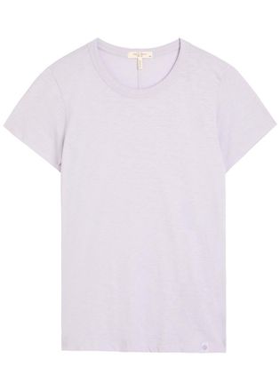 Rag & Bone Rag & Bone The Slub Cotton T-shirt - Light Grey - XL (UK16 / XL)