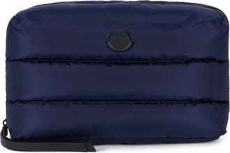 Moncler Beauty Case Caradoc - - Bags - Uomo - Blu - ONE SIZE