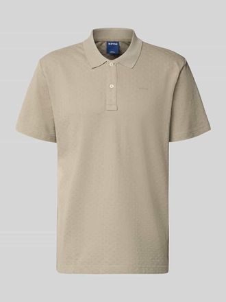 G-Star Regular Fit Poloshirt mit Logo in Sand, Gr&ouml;&szlig;e XXL