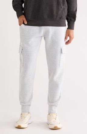 Fleece Factory Nantucket Fleece Cargo Joggers in White at Nordstrom Rack, Size X-Large