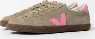 Veja Womens Veja Volley Suede Womens Trainers - Tapue/Malibu/Bark - Tan - Size: 5
