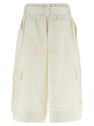 Zimmermann Illuminate Bermuda Shorts - White