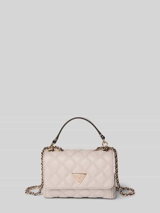 Guess Handtasche mit Tragehenkel Modell GIULLY in Stein, Gr&ouml;&szlig;e 1