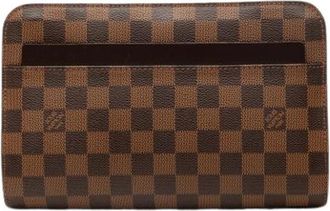 Louis Vuitton Pre-owned Saint Paul Clutch - Dames - Vintage Clutch - Bruin - ONE Size - Vintage