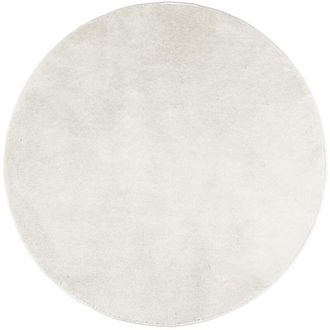 vidaXL Tappeto oviedo a Pelo Corto Crema &oslash; 200 cm - Vidaxl