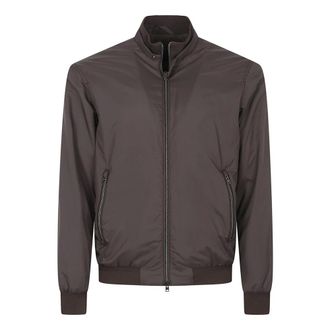Herno Bomber Jackets, male, Brown, Size: 2XL Bomber Jacket