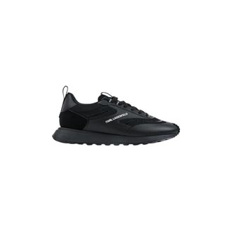 Karl Lagerfeld Kairo Sneaker - Heren - Schoenen - Zwart - Maat: 45 EU Leer