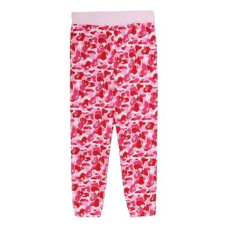 A Bathing Ape Abc Camo Sweat Pants Pink 1J30-152-008-PNK