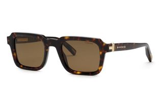 Chopard Polarized Brown Square Mens Sunglasses SCH376 909P 52