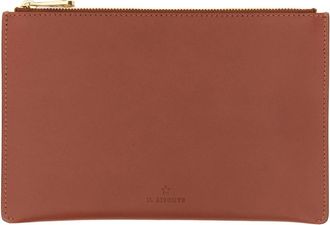 IL BISONTE Oliveta Pouch - Dames - Portefeuilles - Rood - ONE Size - Accessoires