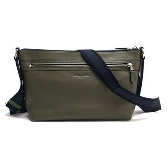 Coach Green Khaki Messenger Bag Shoulder Bag (Pre-Owned)
