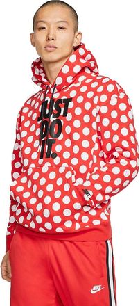 Nike Full Out Dots Hoodie Red White BV5531-657