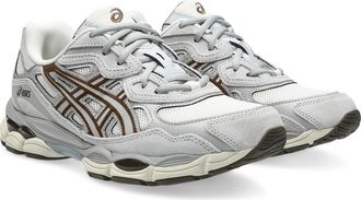 Asics GEL-NYC Sneaker in Cream/Cement Grey at Nordstrom, Size 11.5