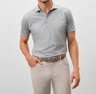 Johnnie-O Elba Top Shelf Polo In Midnight