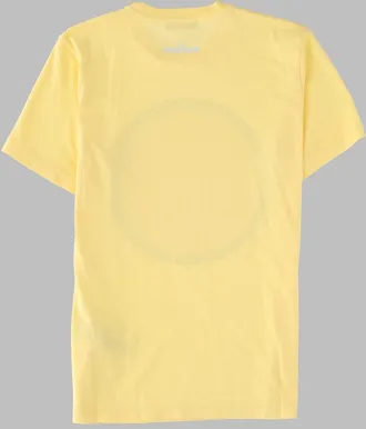 Stone Island Cotton Short-Sleeve T-Shirt - Yellow