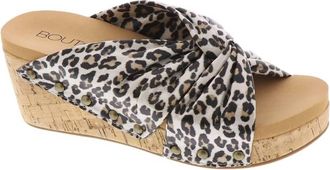 Corkys Footwear Womens Cheerful Sandal In Small Leopard