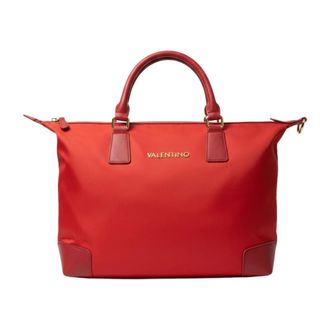 Mario Valentino Jenny Re Handtas - Dames - Handtassen - Rood - ONE Size - Polyester - Tassen