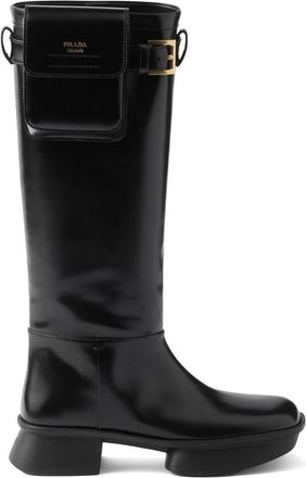 Prada 40mm Pouch Boots