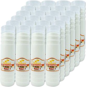 OEM Velas De Parafina Kerzen Wax 7, 168 H, 7 D&iacute;as, 24 Unidades