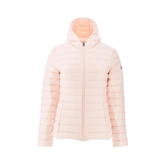 Jott Cloe Hooded Down Jacket - Dames - Gewatteerde jassen - Roze - M - Leer - Jassen