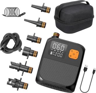 OEM Compresseur &Agrave; Air Portatif, Pompe &Agrave; Air Sans Fil 8000 Mah &Agrave; &Eacute;cran Tactile, Sup Gonfleur Pour Kayaks, Planche &Agrave; Voile