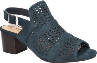 Bella Vita Marti Slingback Sandal in Navy Kidsuede Leather at Nordstrom, Size 6.5