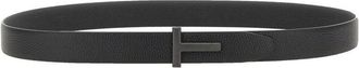 Tom Ford Cintura Con Logo-Uomo