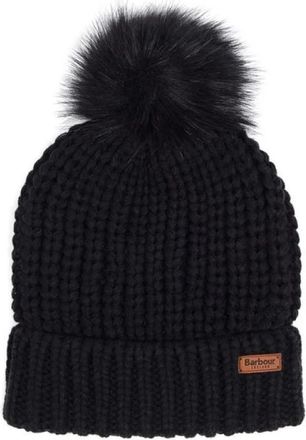 Barbour Katoenen hoed en sjaal set - Dames - Hoeden - Zwart - ONE Size - Katoen - Accessoires