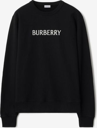 Burberry Logo Cotton Sweatshirt