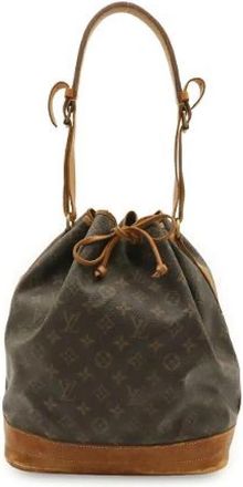 Louis Vuitton Pre-owned Monogram Noe Shoulder Bag - Dames - Vintage Tas - Bruin - ONE Size - Vintage