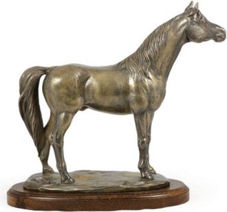 OEM Caballo &Aacute;rabe I: Estatuilla Con Un Caballo, Silueta De Un Caballo Sobre Madera, Prestigioso Premio En El Concurso De La Marca Art-dog