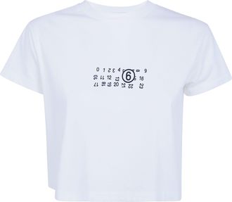 Maison Margiela T-Shirt Basic Cropped S52gc0369.M20258 101