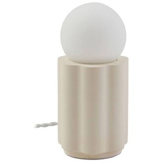 Lindby L&aacute;mpara De Mesa nielson En Blanco Cer&aacute;mica, Arcilla, Yeso - Lindby