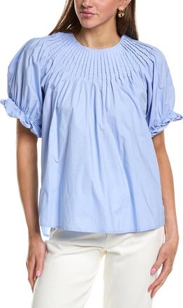 English Factory Tuck Detail Blouse