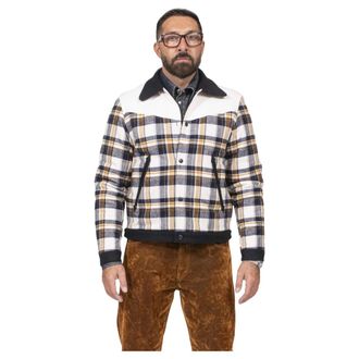 Dsquared2 Light Jackets, male, Multicolor, Size: M Blouson Western