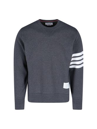 Thom Browne Felpa Girocollo Loopback 4-Bar