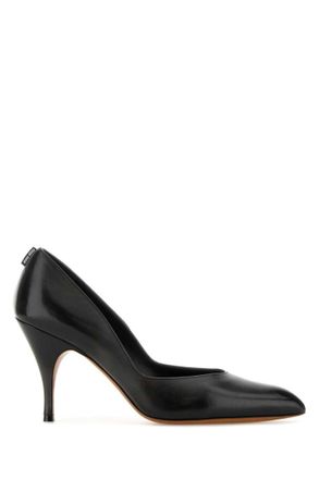 Miu Miu Black Leather Heels