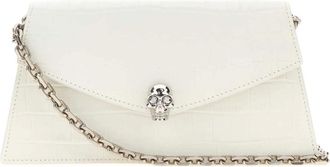 Alexander McQueen Mujer, Bolsos, Blanco, Talla: ONE Size