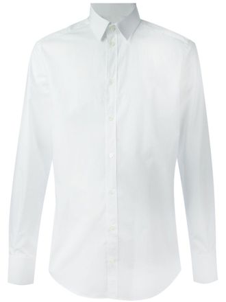 Dolce & Gabbana cotton poplin shirt - men - Cotton - 44 - White