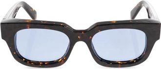 Off-white Rechthoekige Acetaat Zonnebril - unisex - Zonnebrillen - Bruin - ONE Size - Accessoires